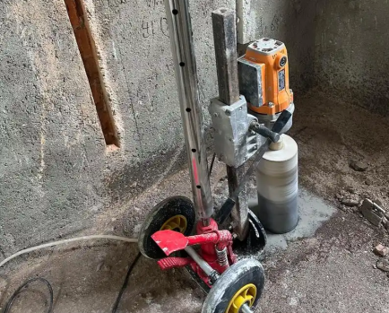 排污打孔施工案例